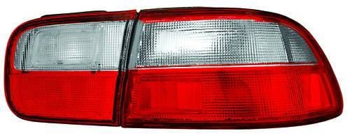 Honda Civic 2DR & 4DR IPCW Taillights - Crystal Eyes - 1PC - CWT-727R
