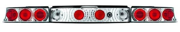 Honda CRX IPCW Taillights - Crystal Eyes - 1PC - CWT-734C2
