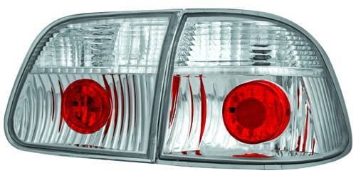 Honda Civic 4DR IPCW Taillights - Crystal Eyes - 1PC - CWT-733C2