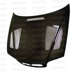 BMW 3 Series 4DR Seibon ER Style Carbon Fiber Hood - HD9902BMWE464D-ER