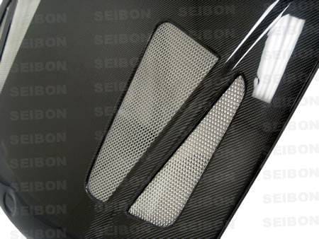 BMW 3 Series 4DR Seibon ER Style Carbon Fiber Hood - HD9902BMWE464D-ER thumbnail 4