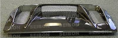 Subaru WRX Seibon PD Style Carbon Fiber Hood Scoop - HDS0405SBIMP-PD thumbnail 2