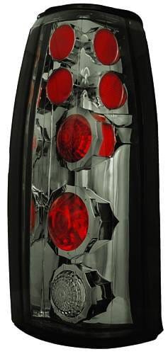 Cadillac Escalade IPCW Taillights - Crystal Eyes - Platinum Smoke - 1 Pair - CWT-CE303CS
