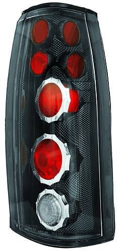 Cadillac Escalade IPCW Taillights - Crystal Eyes - Carbon Fiber - 1 Pair - CWT-CE303CF