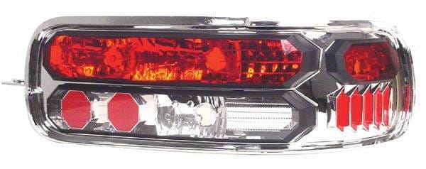 Chevrolet Impala IPCW Taillights - Crystal Eyes - Black Trim - 1 Pair - CWT-CE316C