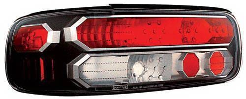 Chevrolet Caprice IPCW Taillights - Crystal Eyes - Black Trim - 1 Pair - CWT-CE316CB