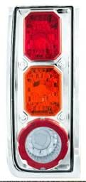 Hummer H2 IPCW Taillights - Crystal Eyes - 1 Pair - CWT-CE343CA