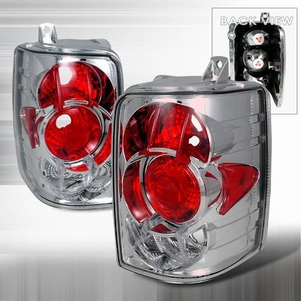 Jeep Grand Cherokee Spec-D Tuning Chrome Taillights - LT-GKEE93-YD