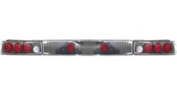 Euro Taillights with Carbon Fiber Housing - MTX-09-842