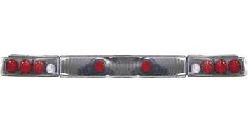 Euro Taillights with Carbon Fiber Housing - MTX-09-842