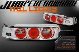 JDM Euro Chrome Clear Taillights