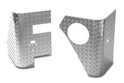 Jeep Wrangler Warrior Rear Corner Plate - With Holes