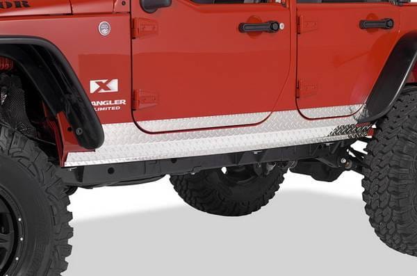 Jeep CJ Warrior Side Plates with Lip
