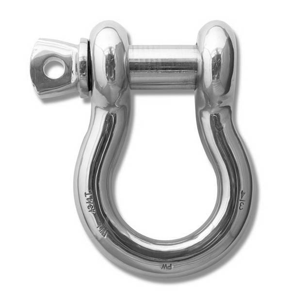 Jeep Wrangler Warrior D-Ring Brackets Stainless Steel - 2105