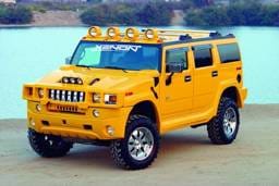 Hummer H2 Xenon Hood Light Pod - 11708