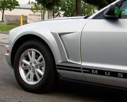 Ford Mustang Xenon Front Fender Reverse Scoop - Urethane - Left & Right - 12790