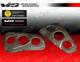 Mini Cooper VIS Racing OEM Style Carbon Fiber Taillight Covers - 02BMMC2DOE-TLC