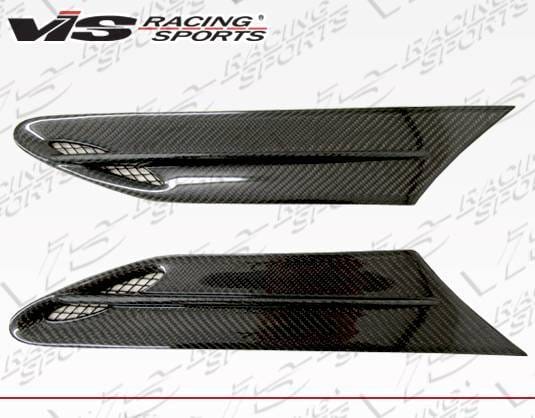 Scion FRS VIS Racing BZ Style Carbon Fiber Fender Vents - 13SNFRS2DBZ-037C thumbnail 3