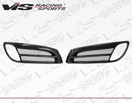 Hyundai Genesis VIS Racing VIP Carbon Fiber Foglight Garnishes - 10HYGEN2DVIP-031C