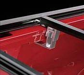 Ford F-Series Lund Genesis Snap Tonneau - Black Leather Look