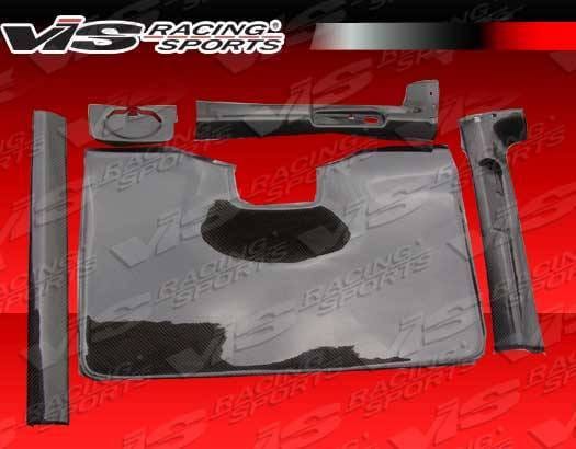 Honda Del Sol VIS Racing JDM-Spec OEM Style Carbon Fiber Hard Top - 93HDDEL2DOE-030C thumbnail 2