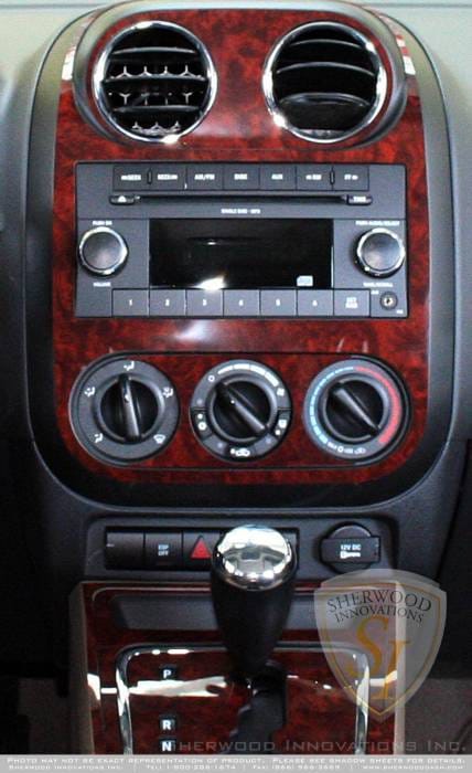 Jeep Compass Sherwood 2D Flat Dash Kit
