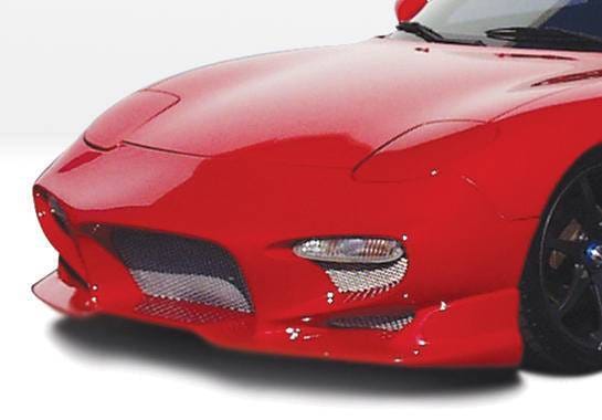 Mazda RX-7 VIS Racing Aggressor Complete Body Kit - Fiberglass - 5PC - 490146