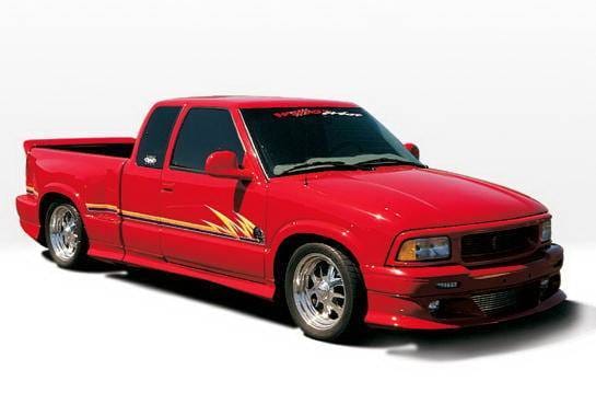 Chevrolet S10 Wings West Custom Style Body Kit with OEM Bumper - 890163
