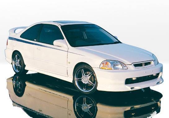 Honda Civic 2DR VIS Racing Racing Series Complete Body Kit - 4PC - 890132