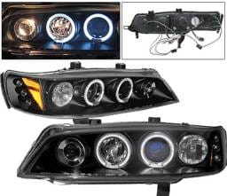 Honda Accord 4CarOption LED Dual Halo Projector Headlights - 9