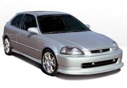 Honda Civic HB VIS Racing Touring Style Complete Body Kit - 4PC - 890216