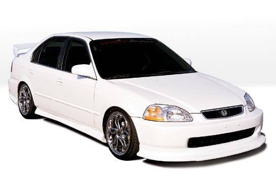 Honda Civic 2DR VIS Racing Touring Style Complete Body Kit - 4PC - 890218