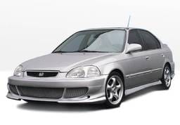 Honda Civic 4DR VIS Racing Bigmouth Complete Body Kit - 4PC - 890318