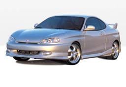 Hyundai Tiburon VIS Racing W-Type Complete Body Kit - 4PC - 890369