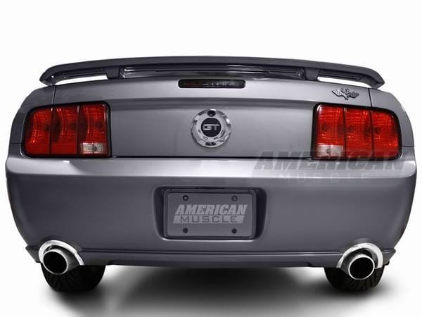 Ford Mustang Polished Rear Valance Exhaust Cutout Trim - 12100 thumbnail 2