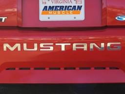 Ford Mustang Stainless Steel Bumper Insert Letters - 13037