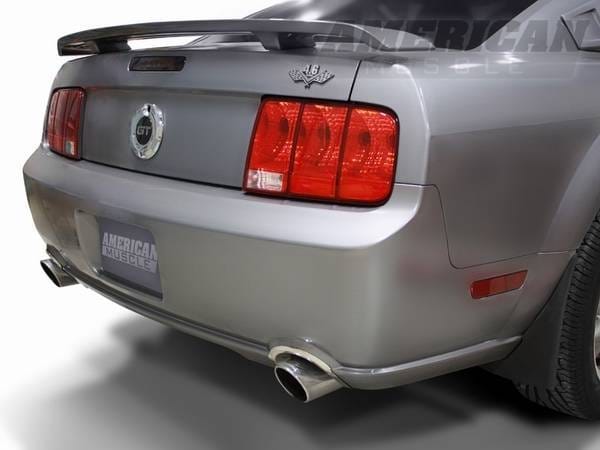 Ford Mustang Polished Rear Valance Exhaust Cutout Trim - 12100 thumbnail 3
