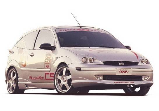 Ford Focus ZX3 Wings West W-Type Complete Body Kit - 4PC - 890385