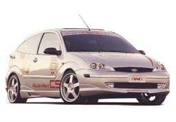 Ford Focus ZX3 VIS Racing W-Type Complete Body Kit - 4PC - 890385