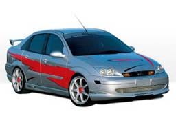 Ford Focus 4DR Wings West W-Type Complete Body Kit - 4PC - 890485