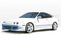 Acura Integra 2DR VIS Racing Bigmouth Complete Body Kit - 4PC - 890494
