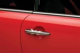 Mini Cooper Putco Door Handle Covers - Black Union Jack - 400526