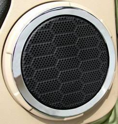 Ford Mustang Action Artistry Chrome Speaker Trim Rings - 15522