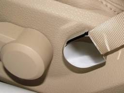Ford Mustang Action Artistry Chrome Seat Belt Strap Covers - 15513