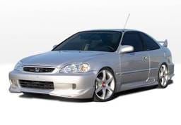 Honda Civic 2DR VIS Racing W-Type Complete Body Kit - 4PC - 890512