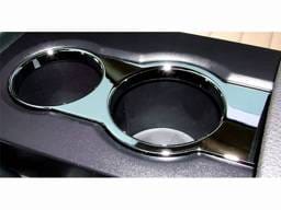 Ford Mustang Action Artistry Chrome Cup Holder Bezel - 15514