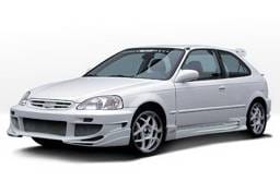 Honda Civic 4DR Wings West Avenger Complete Body Kit - 4PC - 890514