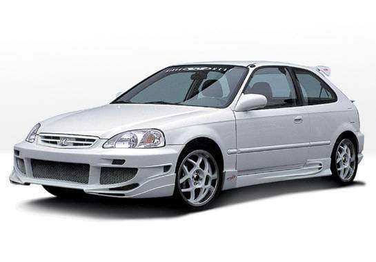 Honda Civic 4DR VIS Racing Avenger Complete Body Kit - 4PC - 890514