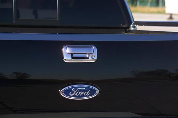 Ford F150 Putco Chromed Stainless Steel Tailgate Handle Cover - 401016 thumbnail 2