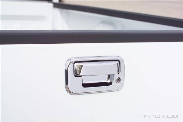 Ford F150 Putco Chromed Stainless Steel Tailgate Handle Cover - 401016 thumbnail 4